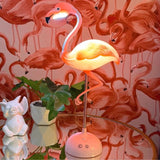 Flamingo : Lampe Tactile Flamant Rose